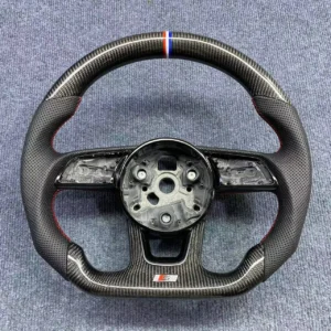 Custom carbon steering wheel production