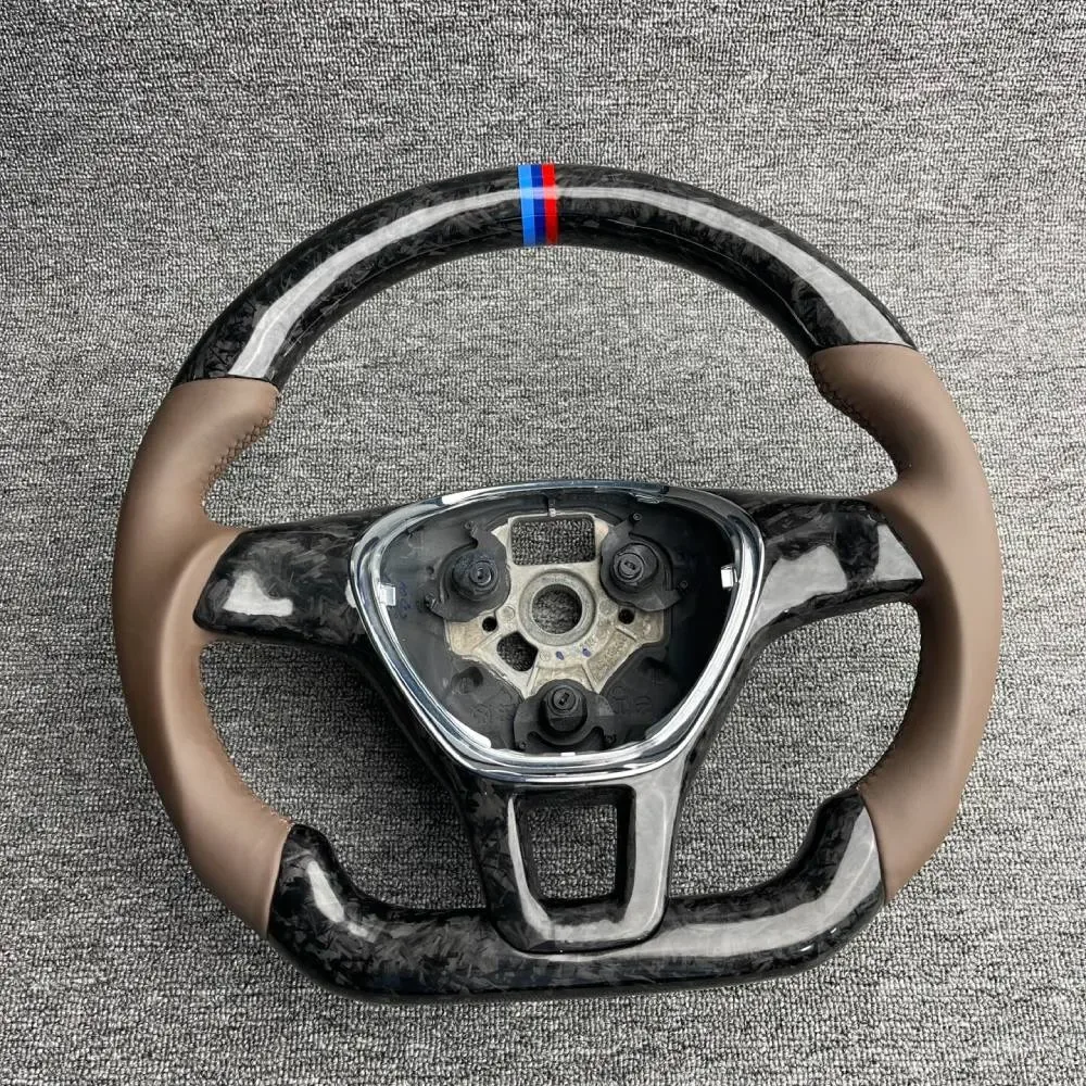 volkswagen golf carbon fiber steering wheel - view 3