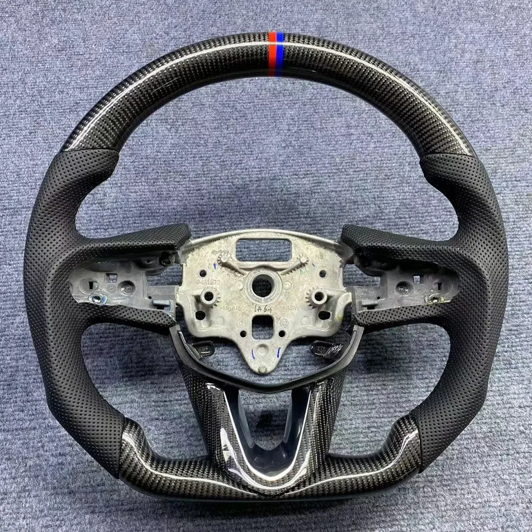 cadillac ct4 carbon fiber steering wheel - view 2