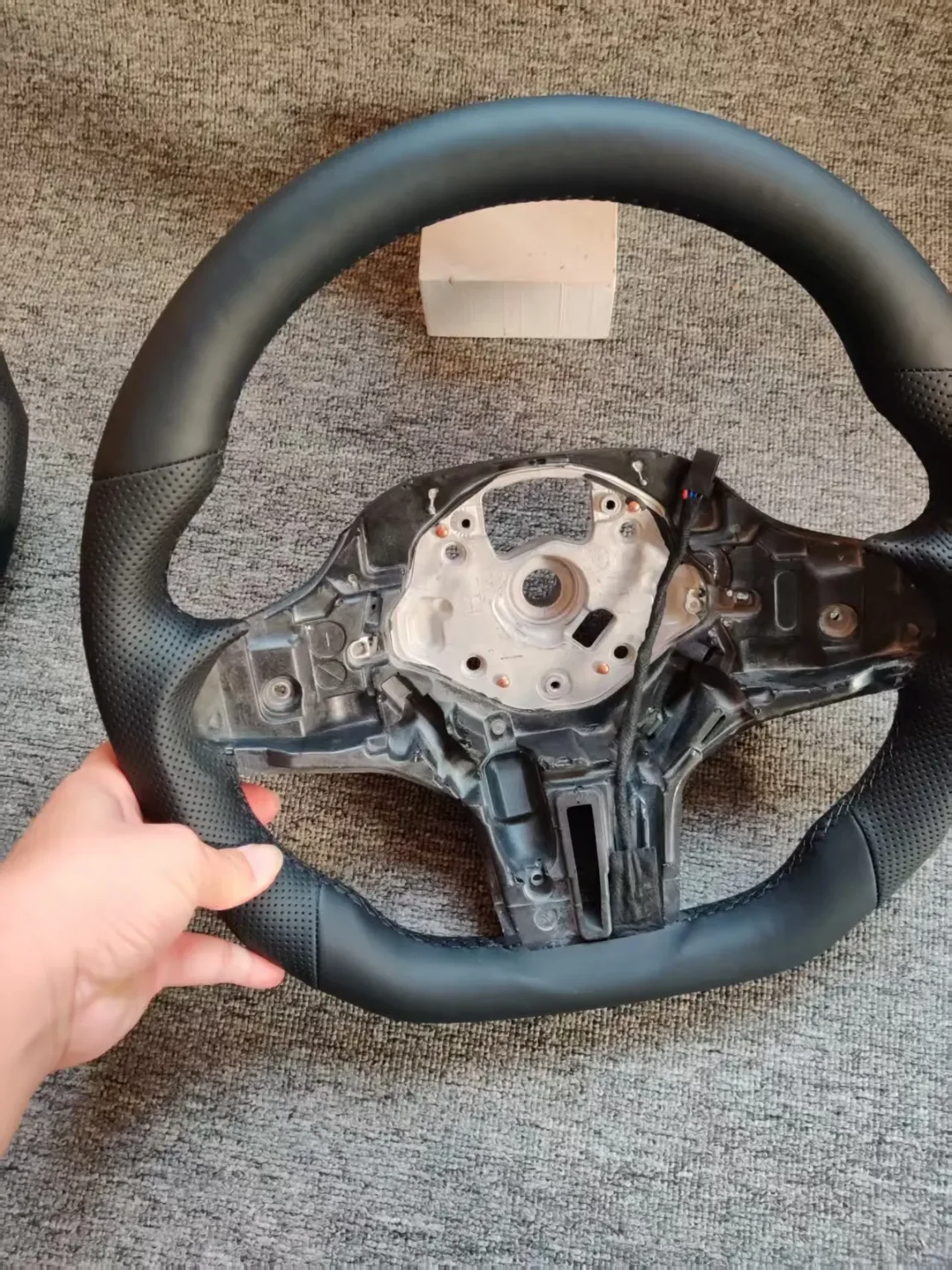 bmw f series carbon fiber steering wheel
