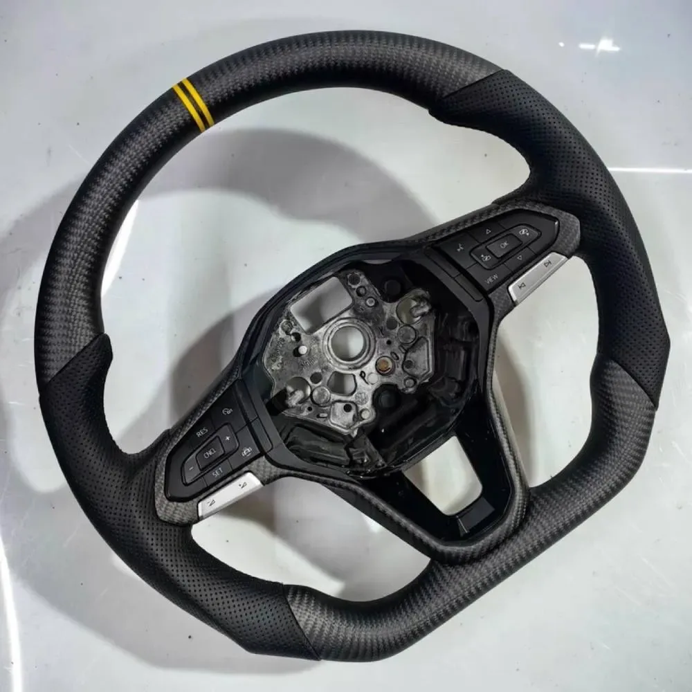 volkswagen golf carbon fiber steering wheel