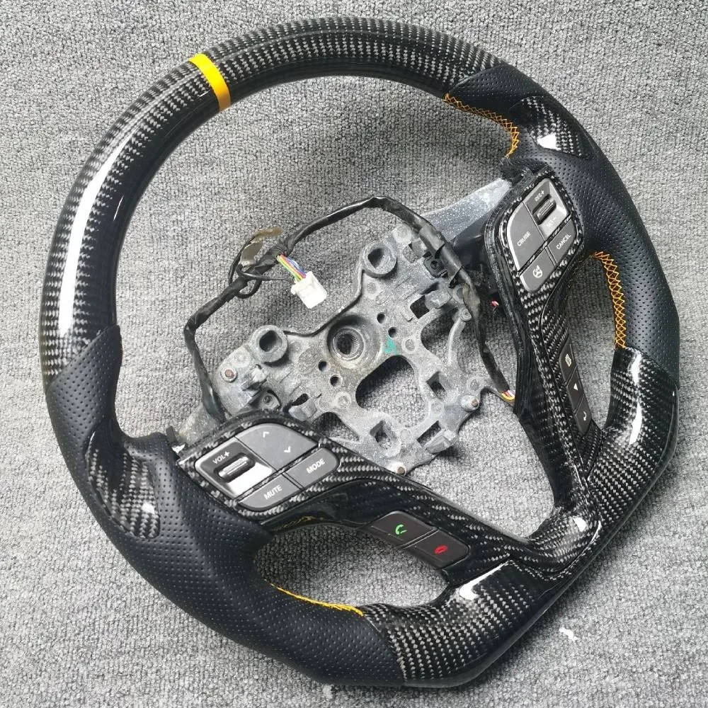 hyundai carbon fiber steering wheel