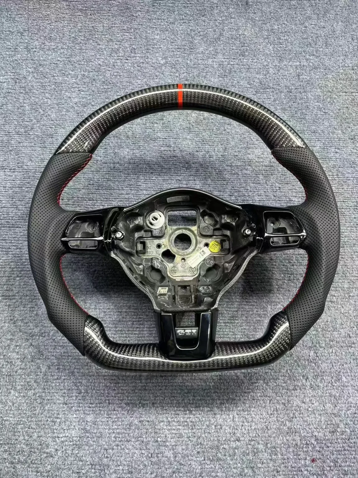 vw golf r carbon fiber steering wheel