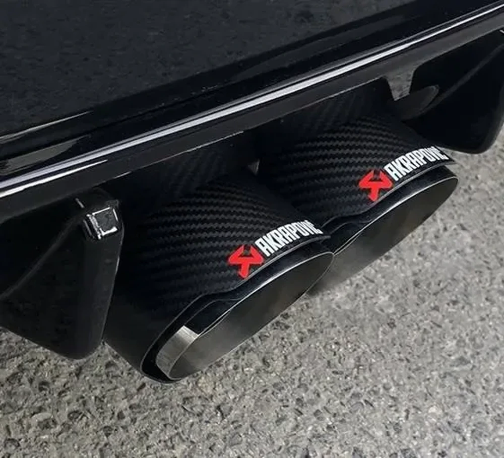 Exhaust Tailpipe forged Carbon Fiber Tip Nozzle for Honda Civic