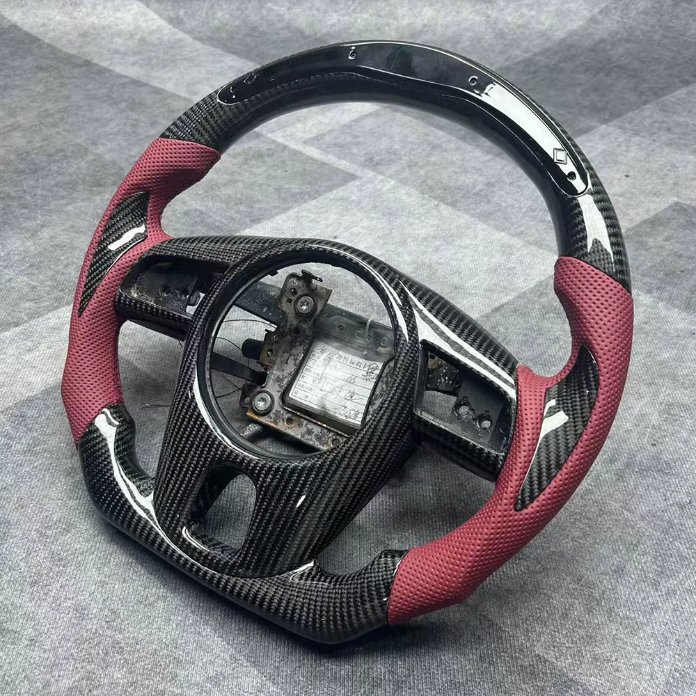 LED Carbon Fiber Steering Wheel for Kia Forte / Soul detail 1