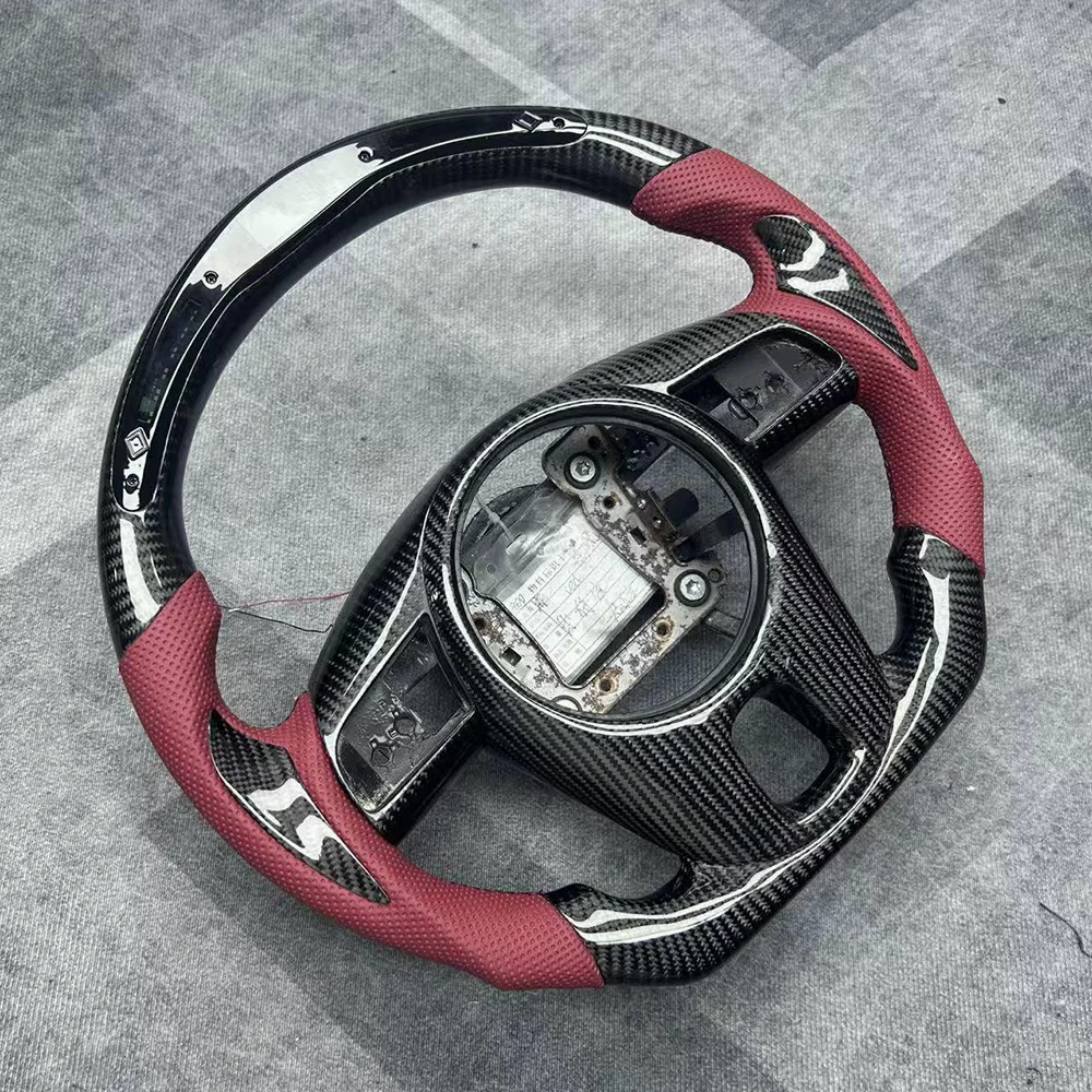 LED Carbon Fiber Steering Wheel for Kia Forte / Soul detail 3