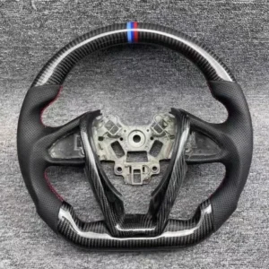 Lightweight Semi-Gloss Carbon Fiber Steering Wheel Designed for Nissan Bluebird