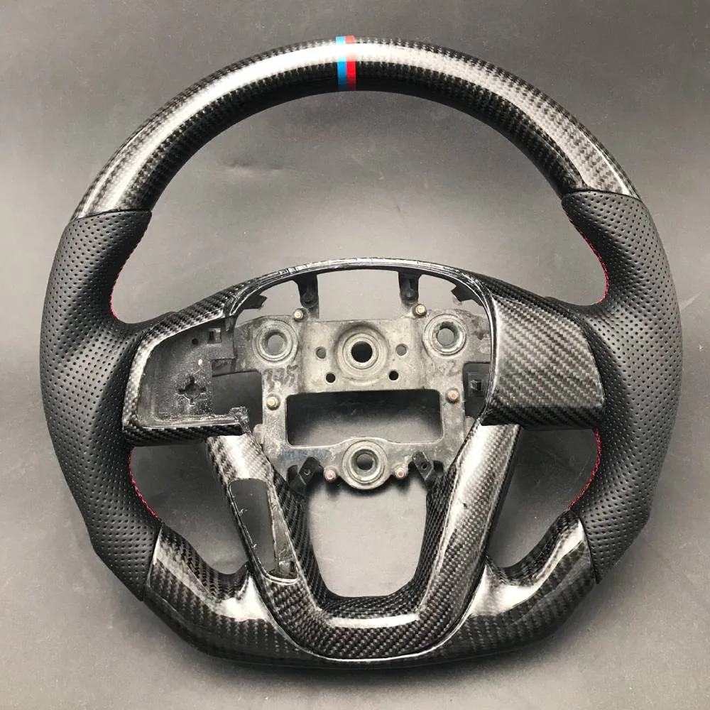 kia carbon fiber steering wheel - view 3
