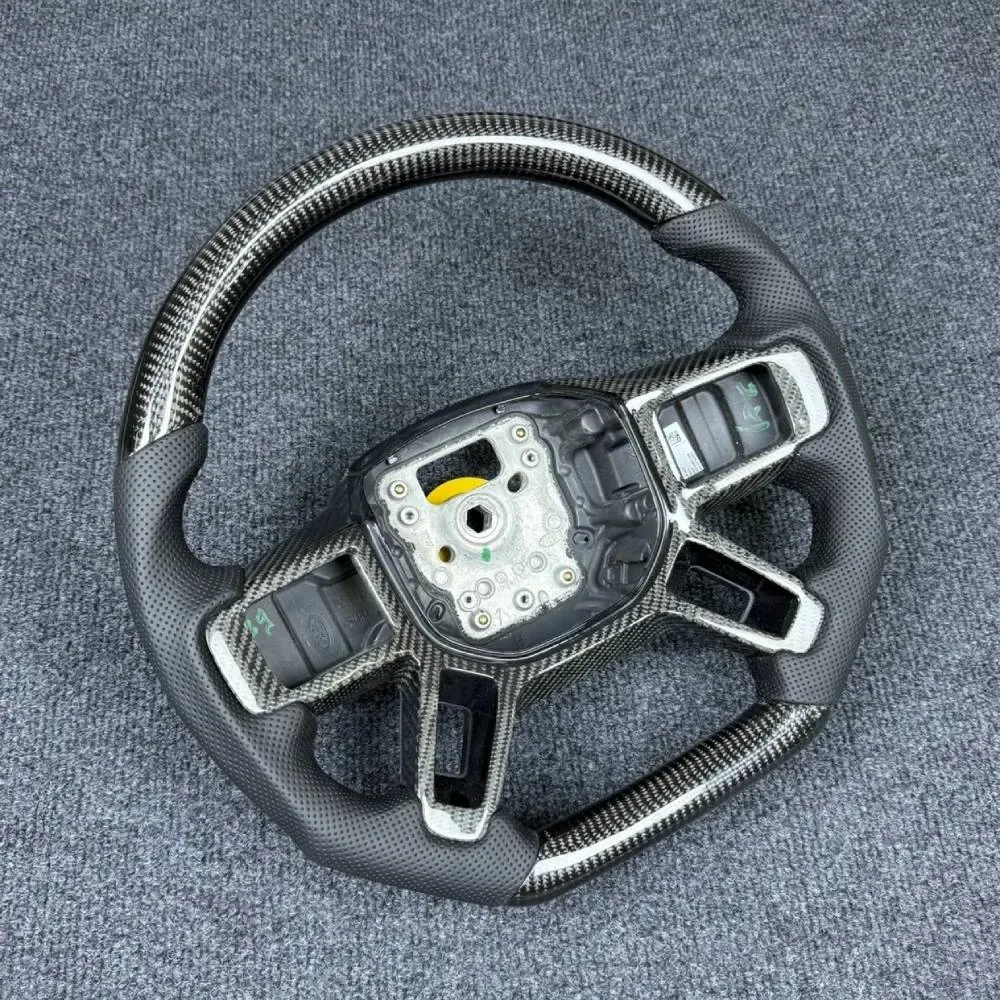 land rover defender carbon fiber steering wheel