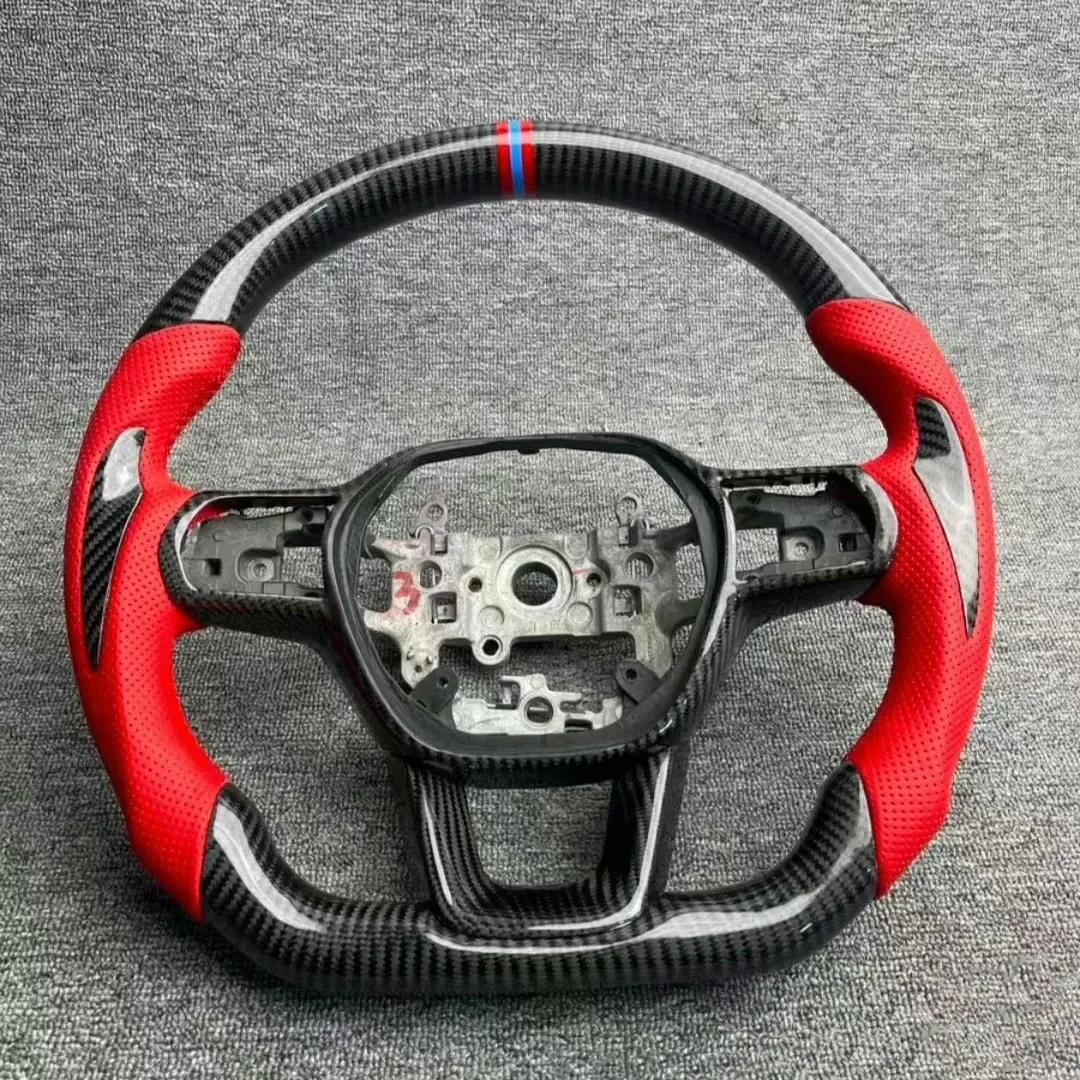 honda civic carbon fiber steering wheel - view 2