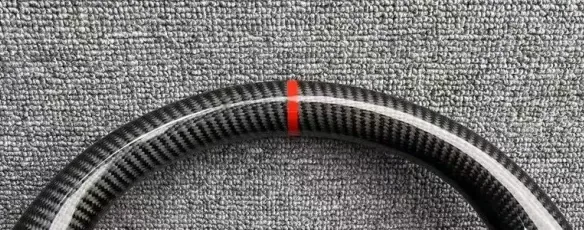 hyundai elantra carbon fiber steering wheel - view 2