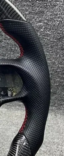 hyundai elantra carbon fiber steering wheel - view 3