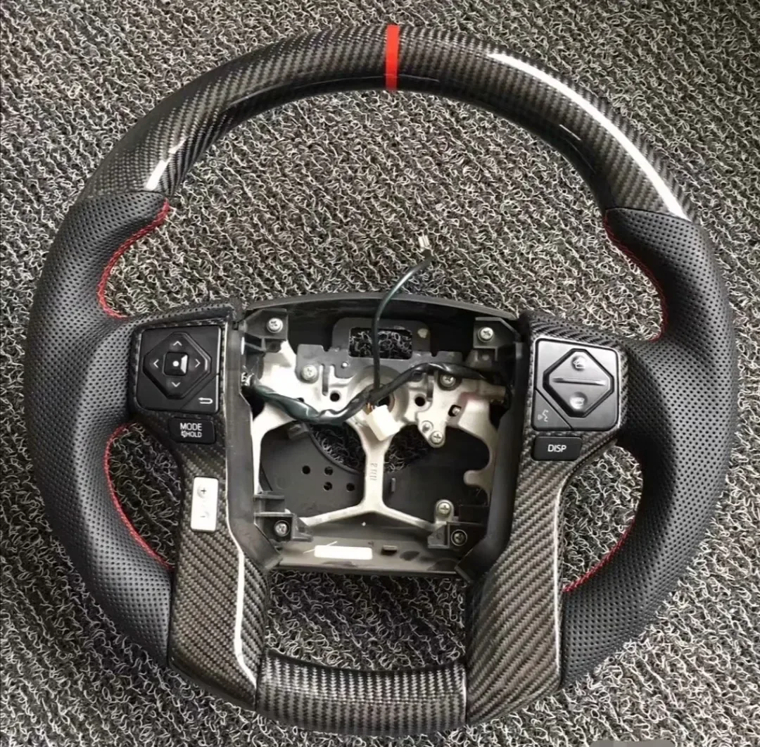 toyota carbon fiber steering wheel