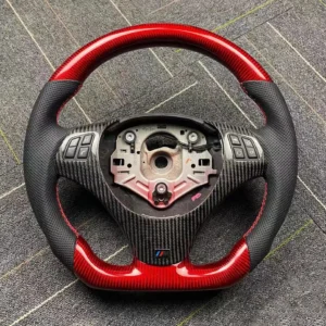 Carbon fiber steering wheel for BMW 1 Series E87 E88