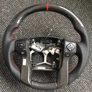 Toyota Tacoma 2023 SR5 4x4 Custom Textured Carbon Steering Wheel | Direct Bolt-On Replacement