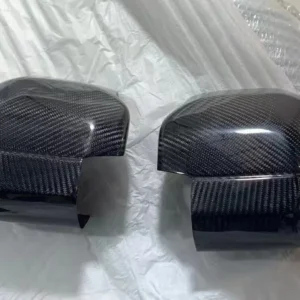Custom carbon fiber rear view mirror cap for Land Rover Defender