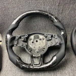 Yeedercar Custom Forged Carbon fiber steering wheel for Jaguar XJ XF XEF