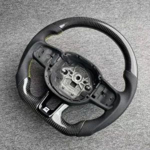 Yeedercar Custom Gloss Carbon Fiber Finish Car Steering Wheel for Volvo S60 S40 S90
