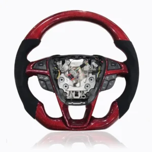 Custom Carbon fiber steering wheel for Ford fusion Mondeo