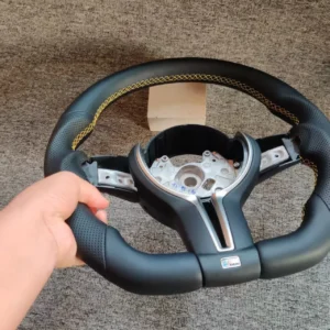 Leather steering wheel for BMW X5 F15 F series
