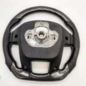 Custom Matt Carbon fiber steering wheel for Ford Ranger F150