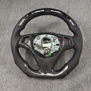 LED Carbon fiber steering wheel for BMW E91 E92 E93