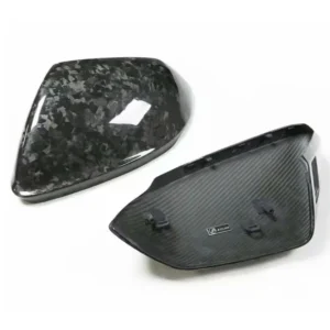 Forged Carbon Mirror Caps for Audi Q8 SQ8 RSQ8 | OEM Replacement Housing | Yeedercar
