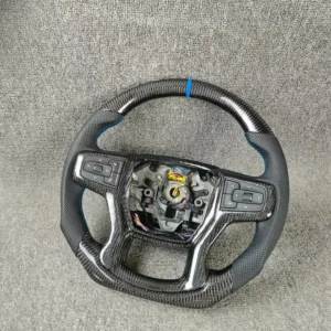 Custom Design Gloss Carbon fiber steering wheel for Chevrolet Trailblazer Silverado