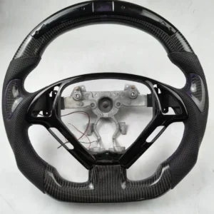 Yeedercar Custom Carbon fiber LED steering wheel for infinity G37 G25