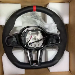 full leather steering wheel for BMW
