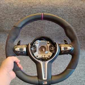 Alcantara steering wheel for BMW F series