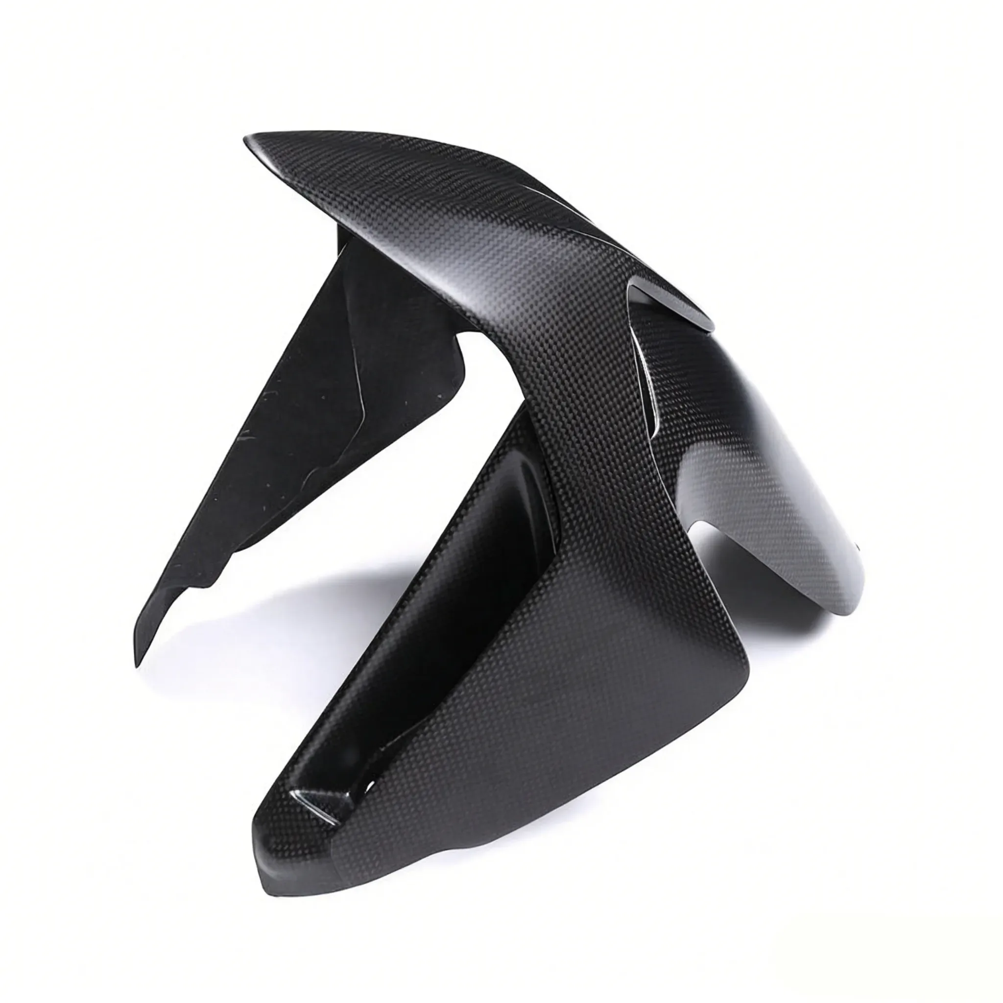 Motorcycle Durable Carbon Fiber Front Wheel Mudguard Fender Cover - Direct Replacement for Ducati Streetfighter Panigale V2 V4 V4S V4R - Image 2