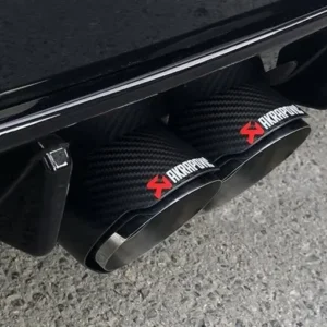 Exhaust Tailpipe forged Carbon Fiber Tip Nozzle for Honda Civic