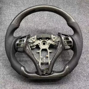 Performance Satin Carbon Fiber Steering Wheel | Precision Fit for Nissan Qashqai