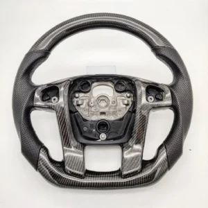 Custom Matt Carbon fiber steering wheel for Ford Ranger F150 - detail
