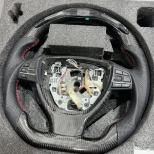LED Carbon fiber steering wheel for BMW F10 F18 5 Series