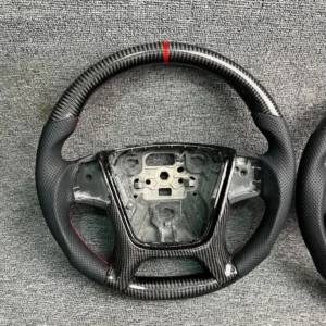 Custom Gloss Carbon Fiber Finish Car Steering Wheel for Volvo XC60 S80 S60