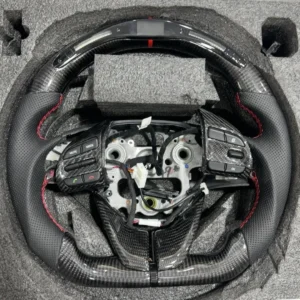 Hyundai La Festa/Elantra Polished Carbon Fiber Steering Wheel | Handcrafted Performance Upgrade