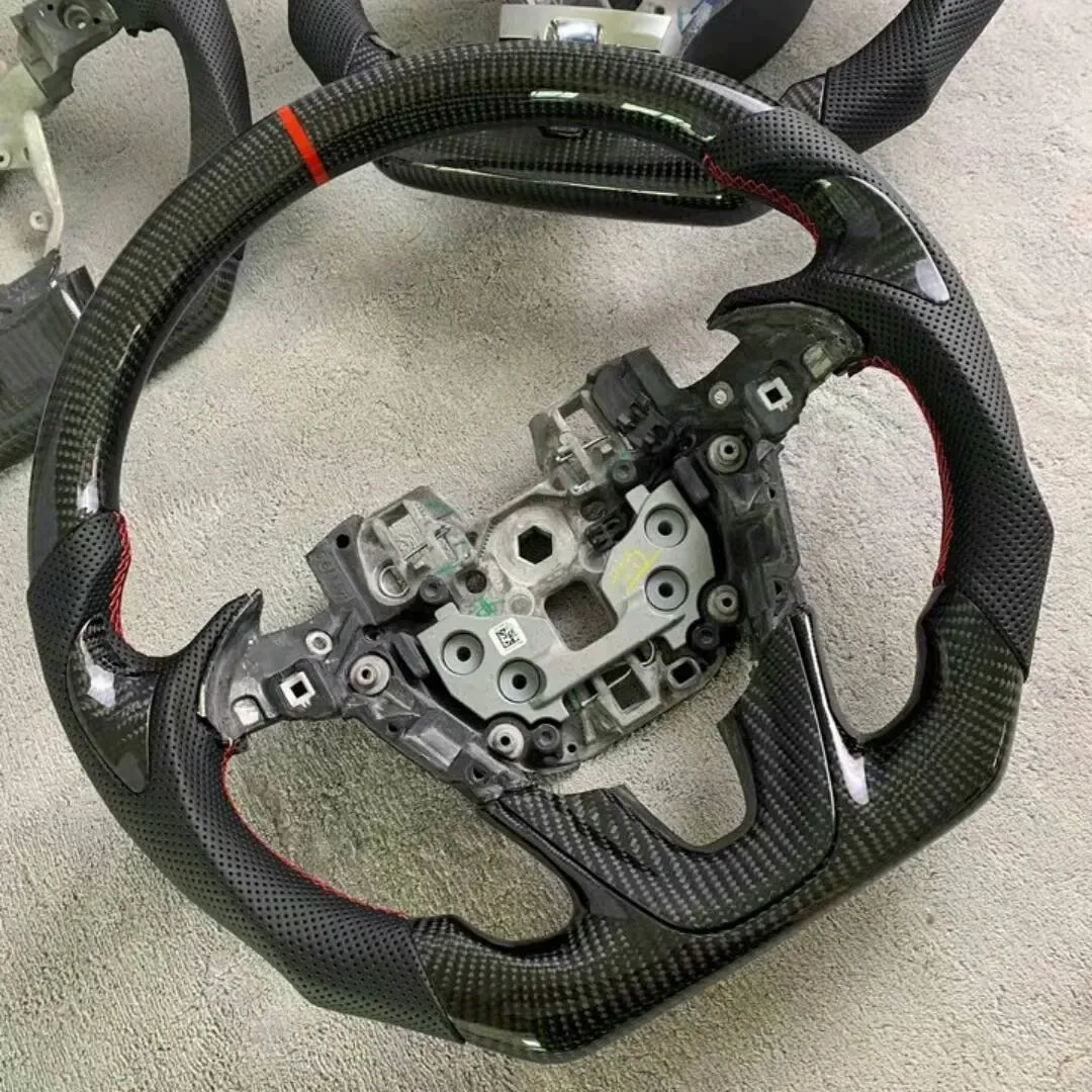lincoln mkz carbon fiber steering wheel - view 2