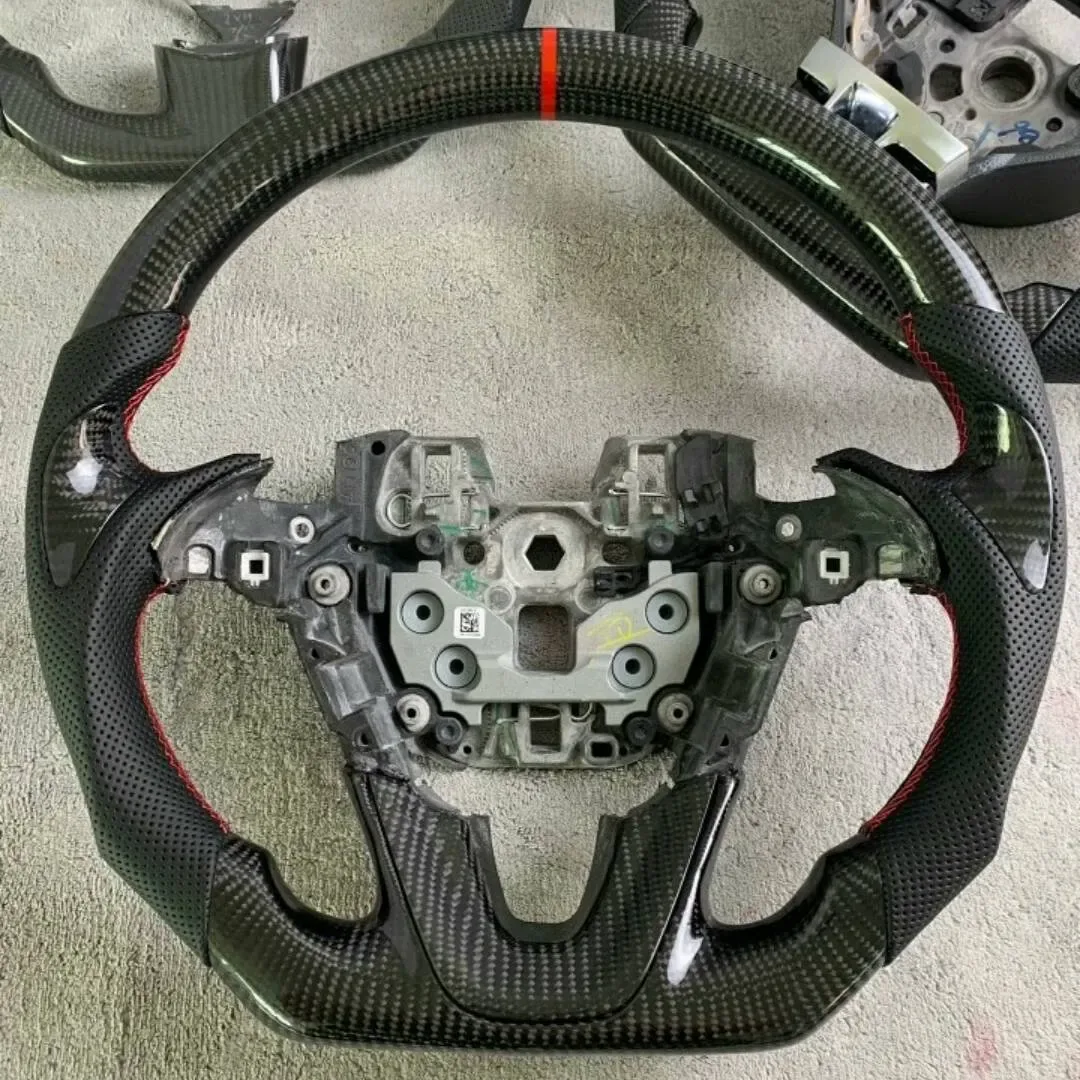 lincoln mkz carbon fiber steering wheel - view 3