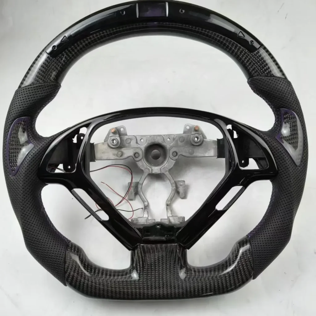 carbon fiber steering wheel g37
