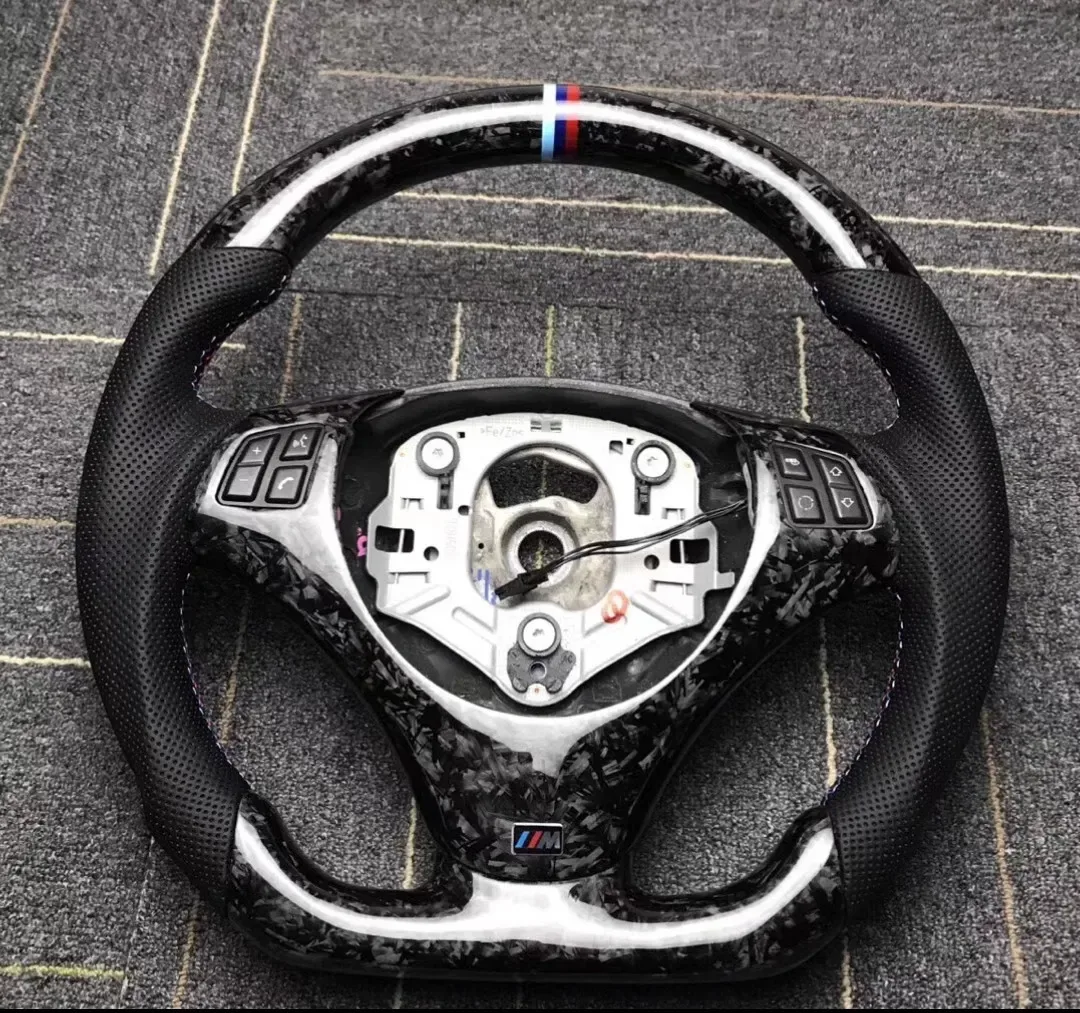 bmw carbon fiber steering wheel