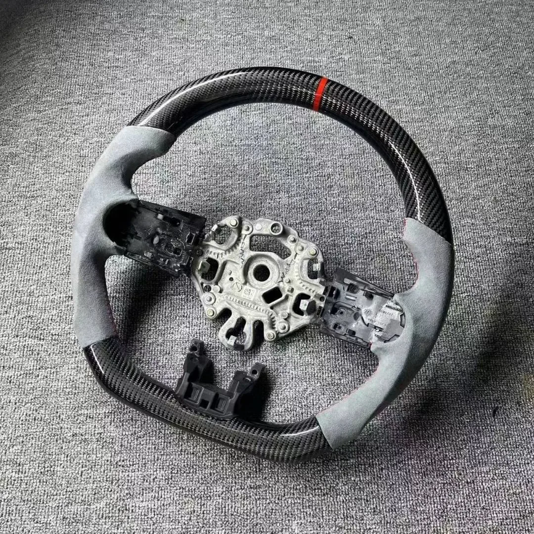 bmw carbon fiber steering wheel