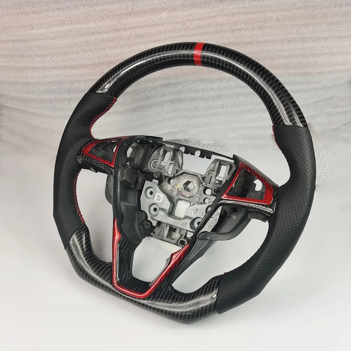 Yeedercar Custom Carbon fiber steering wheel for Ford fusion Mondeo - detail
