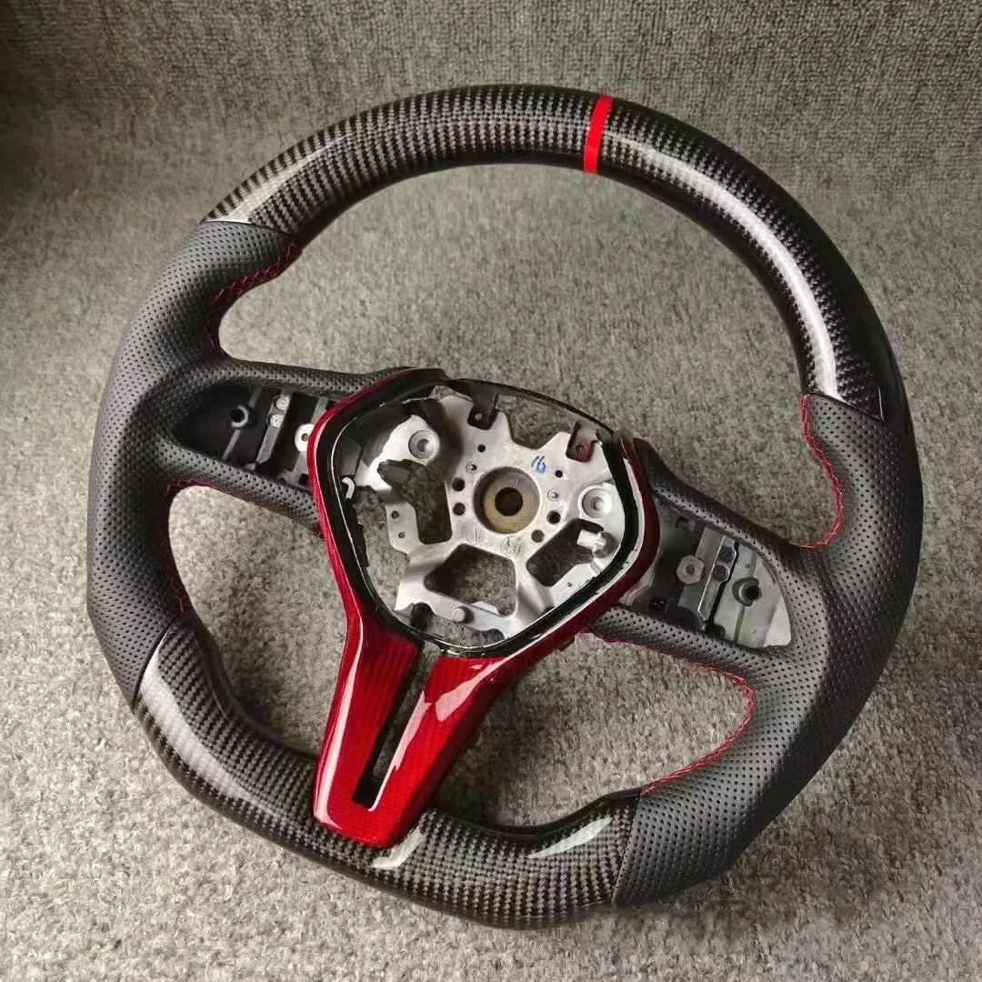 infinity carbon fiber steering wheel - view 2