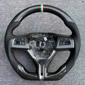 Maserati Quattroporte, Ghibli and Levante carbon fiber steering wheel, made to order
