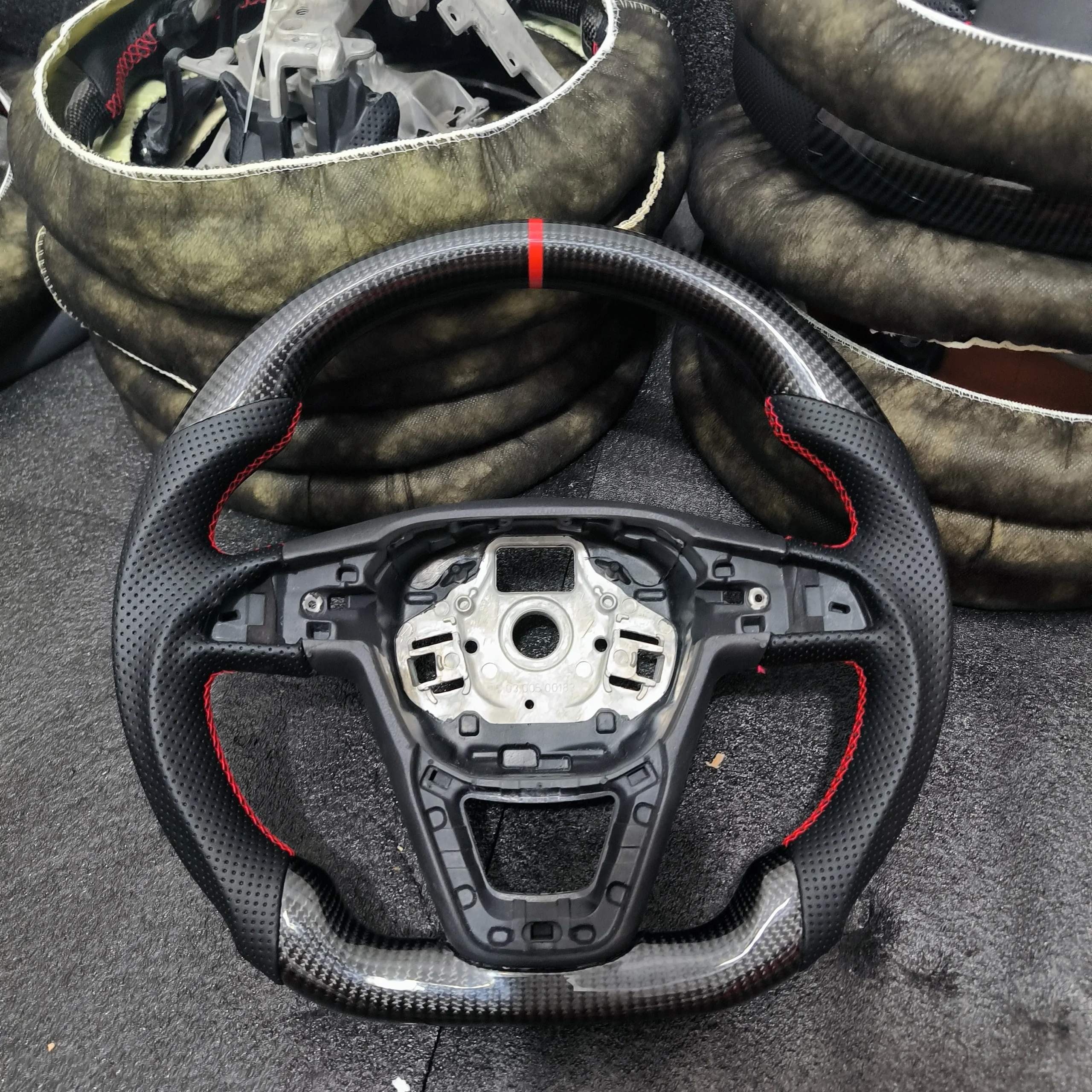 seat carbon fiber steering wheel - view 3