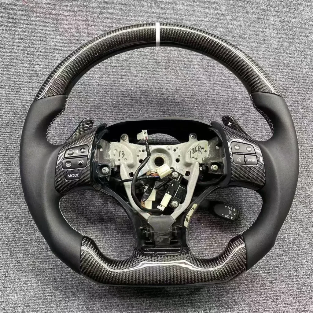 lexus is350 carbon fiber steering wheel
