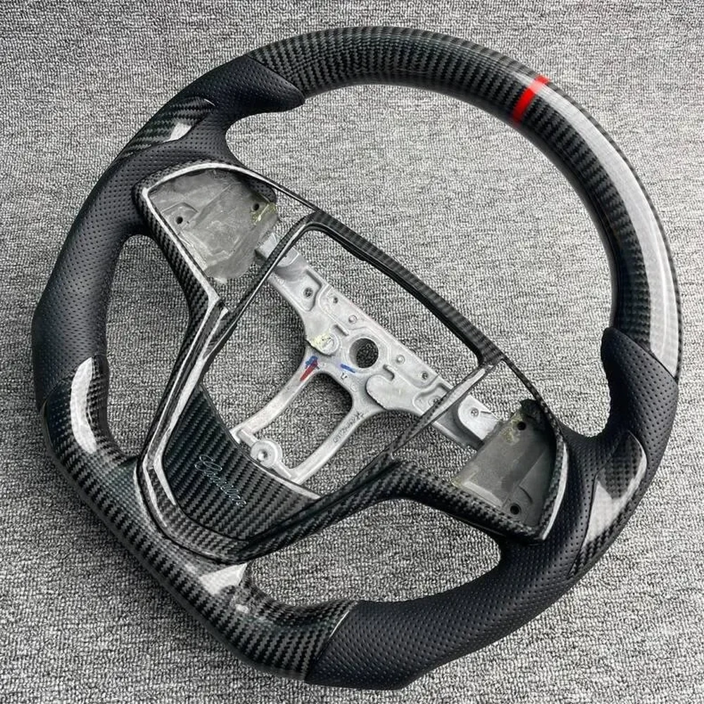 ct5 cadillac carbon fiber steering wheel