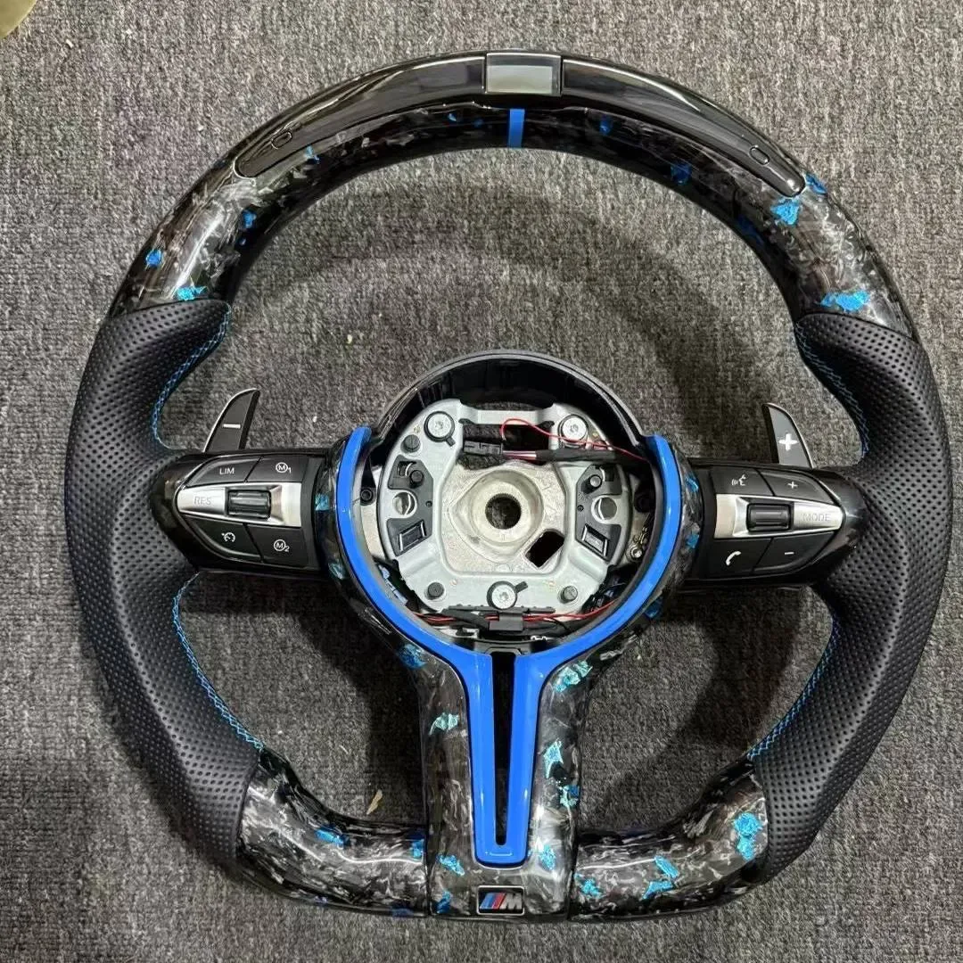 bmw f80 m3 carbon fiber steering wheel - view 2